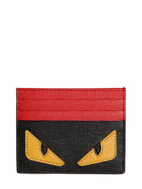 fendi monster computer case|fendi leather card holder.